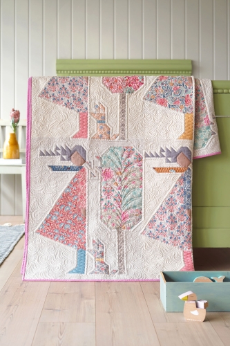 Tilda Patchwork Stoff Baumwolle - Windy Days Wendy Blue